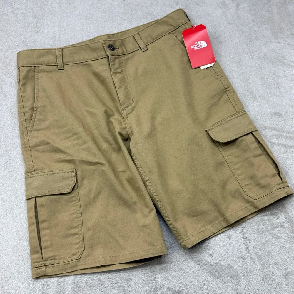 The North Face Daytrip Cargo Short Mens 36 Kelp Tan NF0A47CE Utility Hiking